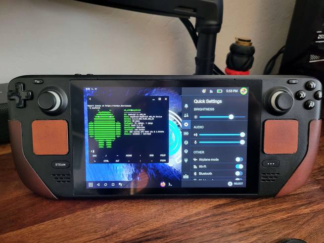 V社或将安卓模拟器功能集成至Steam当中推特用户在steam更新中发现 SteamVR 与一个新的「可疑」的内容包捆绑在一起