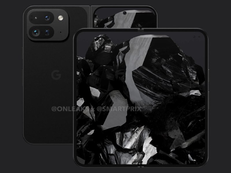 谷歌 Pixel Fold 2 的最新渲染图曝光更大的屏幕和更窄的设计